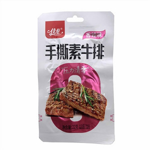 佳龙香辣味手撕素牛排