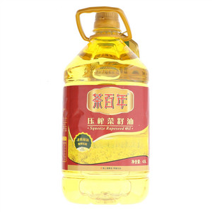 茶百年压榨菜籽油