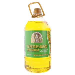 灶福压榨菜籽清香型食用植物调和油