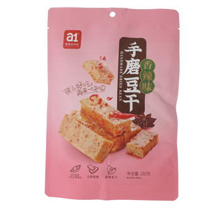 a1零食研究所香辣味手磨豆干