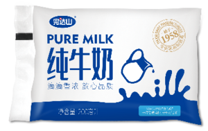 完达山纯牛奶
