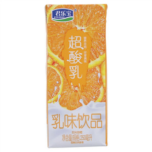 君乐宝超酸乳阳光甜橙乳味饮品