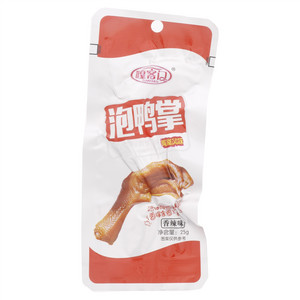 嘎客门25克香辣味泡鸭掌