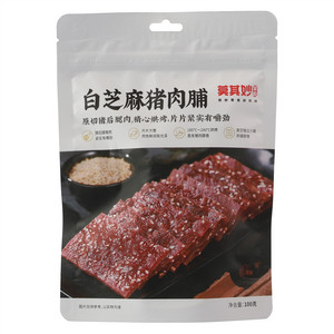 莫其妙掌柜白芝麻猪肉脯