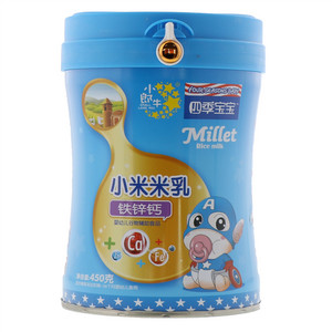 四季宝宝铁锌钙小米米乳