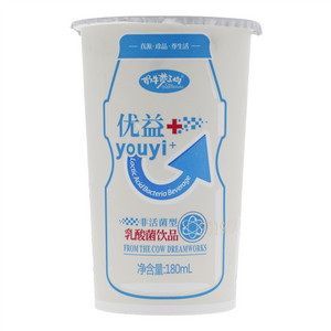 奶牛梦工场优益+ 非活菌型乳酸菌饮品