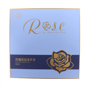 小城花开玫瑰花冠龙井茶
