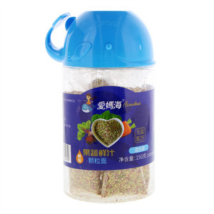 爱妈海果蔬鲜汁颗粒面（混合装）