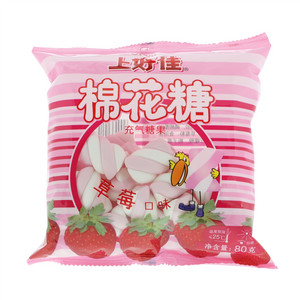 上好佳棉花糖 - 草莓口味