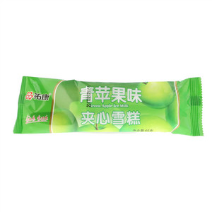 祐康青苹果味夹心雪糕65克