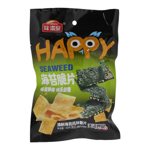 味滋皇海苔脆片清新海苔风味薯片