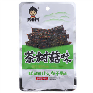 吴非凡茶树菇味甜辣味35克