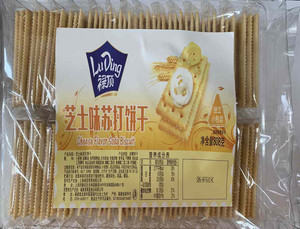 禄顶芝士味苏打饼干