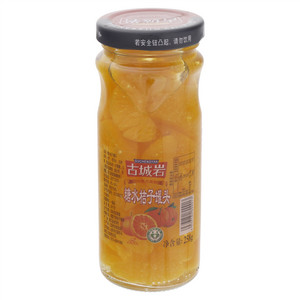 古城岩糖水桔子罐头