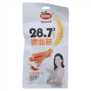 口水娃嫩面筋（红烧鸡筋味）