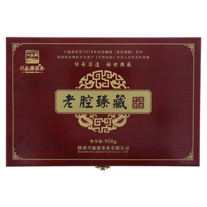 兴盛源茶业手筑茯砖茶·老腔臻藏2018