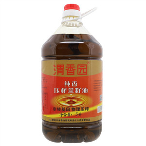 渭香园纯香压榨菜籽油