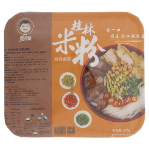 爽圆圆碗装香辣卤肉粉