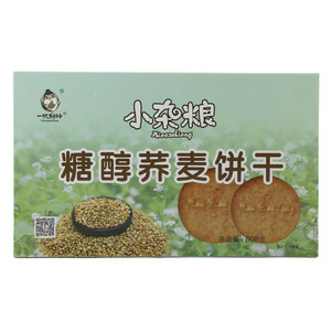 一代饼师小杂粮糖醇荞麦饼干