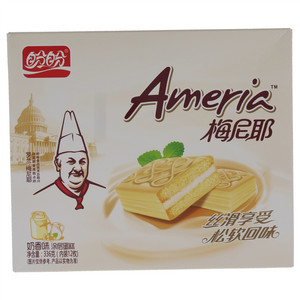盼盼梅尼耶奶香味涂层蛋糕