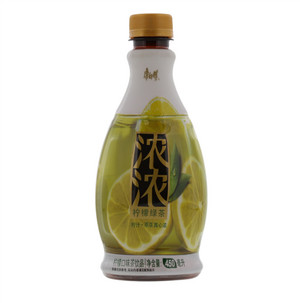 康师傅浓浓 柠檬绿茶(柠檬口味茶饮品)450毫升