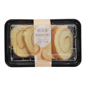 焙友爱原味瑞士卷蛋糕
