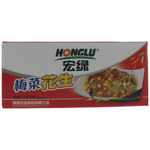 宏绿HONGLU 梅菜花生