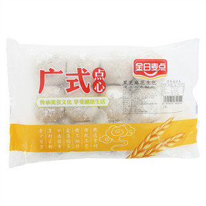 金日麦点黑芝麻花生包