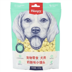 Wanpy宠物零食 犬用奶酪味小馒头