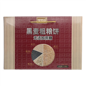 凯罗利无添加蔗糖黑麦粗粮饼