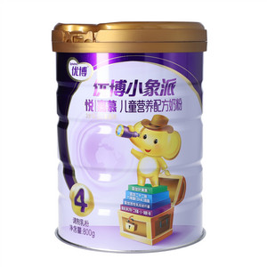 优博小象派悦嘉膳儿童营养配方奶粉