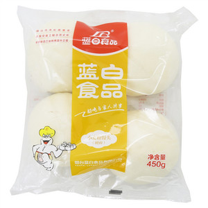 蓝白小麦粉馒头（硬面）