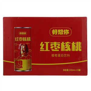 好想你红枣核桃植物蛋白饮料