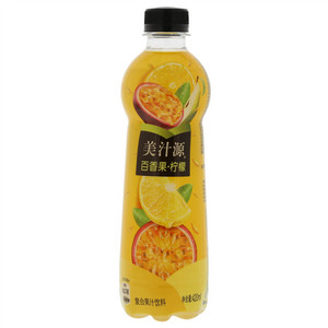 美汁源百香果?柠檬复合果汁饮料