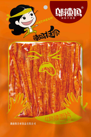 邬辣妈红烧辣面片（挤压糕点）