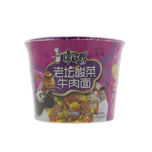 康师傅老坛酸菜牛肉面（清真）
