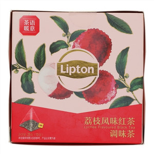 立顿荔枝风味红茶调味茶S10 24X10X2.5G