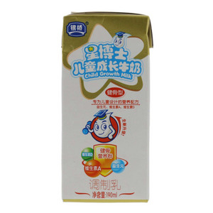 银桥星博士儿童成长牛奶健骨型调制乳