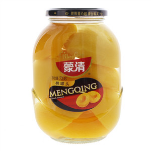 蒙清桃罐头（混合型）