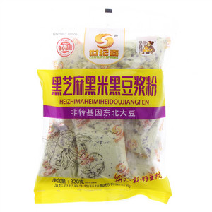 世纪春黑芝麻黑米黑豆浆粉