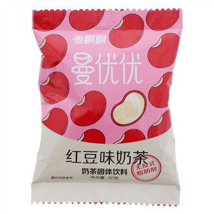 香飘飘曼优优红豆味奶茶固体饮料