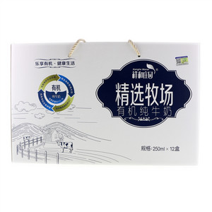祥和庄园精选牧场有机纯牛奶