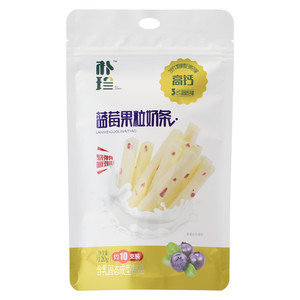 朴珍蓝莓果粒奶条