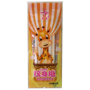 韩星纹身糖酸奶风味糖果