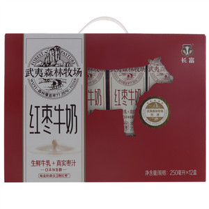 长富武夷森林牧场红枣牛奶