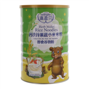 嘉盈贝钙铁锌果蔬小米米粉