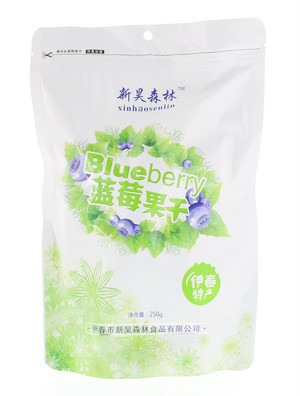 蓝莓果干250g