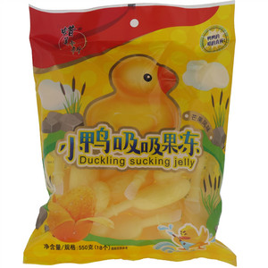 蜡笔小新芒果风味小鸭吸吸果冻