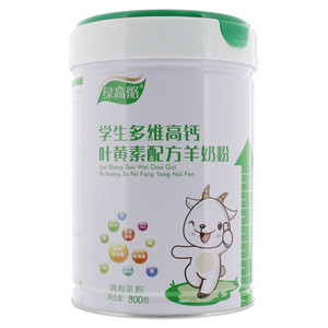 绿高骼学生多维高钙叶黄素配方羊奶粉