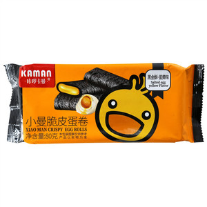 咔啰卡曼黑金酥.蛋黄味小曼脆皮蛋卷